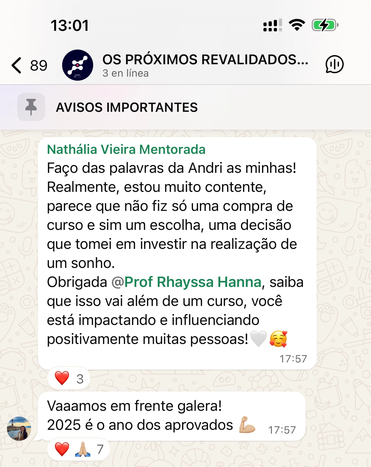 Depoimento Aluno Sangue nos Olhos